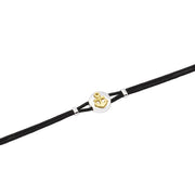 Mabina Bracciale in argento con ancora e placcatura in oro 533847